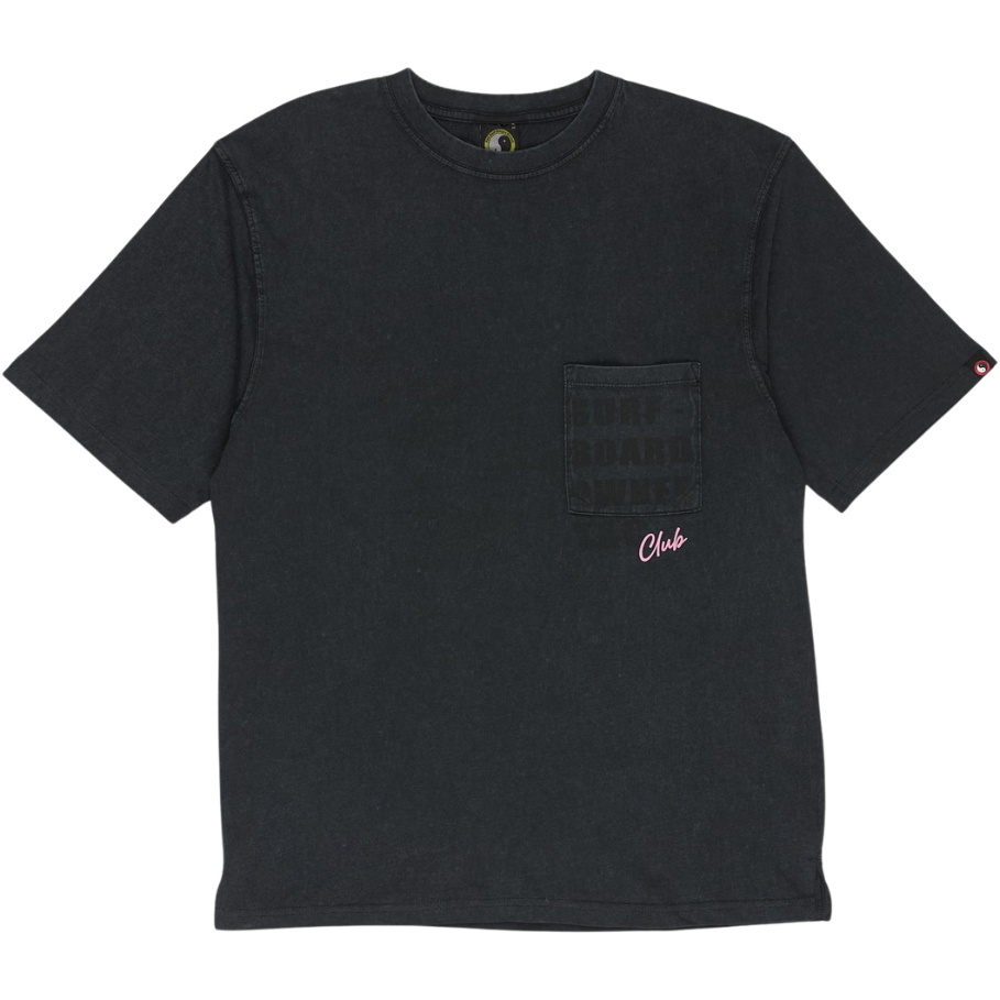 2026 T & C Surf Designs Mens Owner Short Sleeve Tee TM7TS - Fatigue Black
